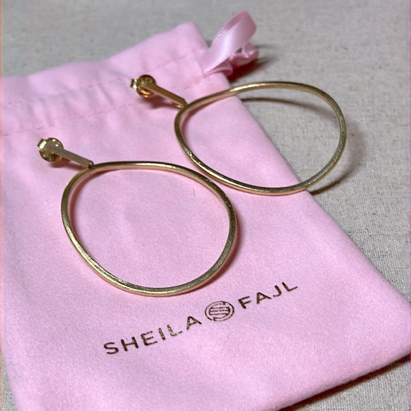 Sheila Fajl Vivienne Hoop Earrings - Gold main image 0